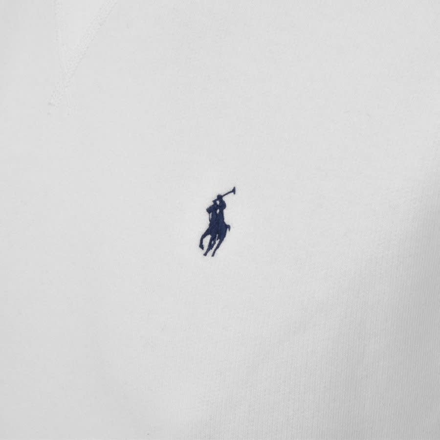 Alternative Image for ProductRalph Lauren Crew Neck Sweatshirt White3